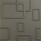 Ekena Millwork 19 5/8in. W x 19 5/8in. H Odessa EnduraWall Decorative 3D Wall Panel Covers 2.67 Sq. Ft. WP20X20ODISG - alternate 1